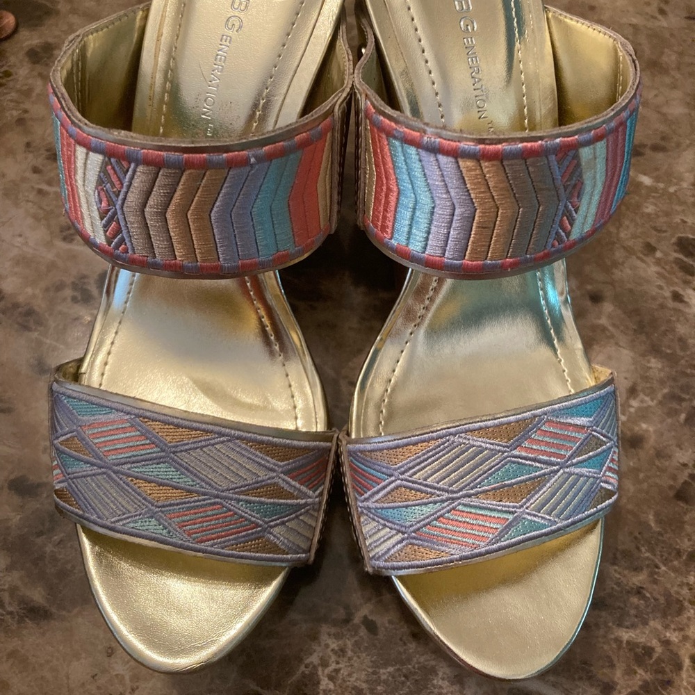 BCBG sandals